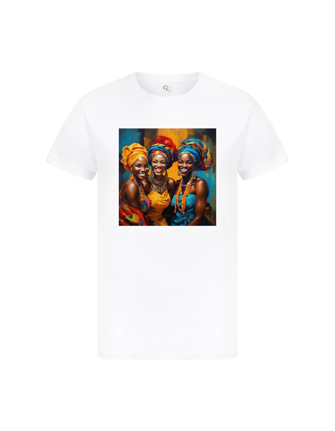 Africa 3 Ladies art T-shirt - Image 3