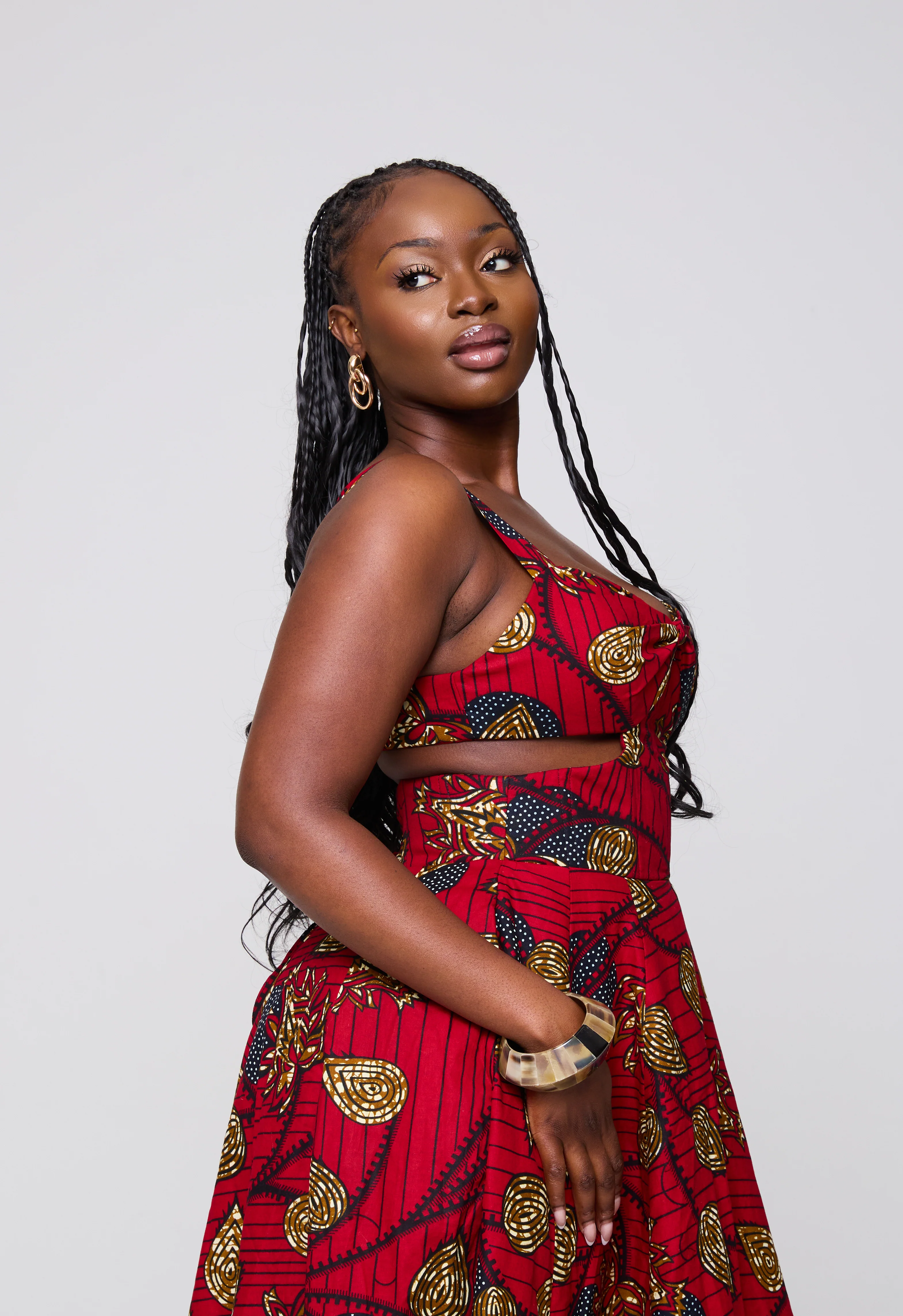Akua Midi Dress - Image 4