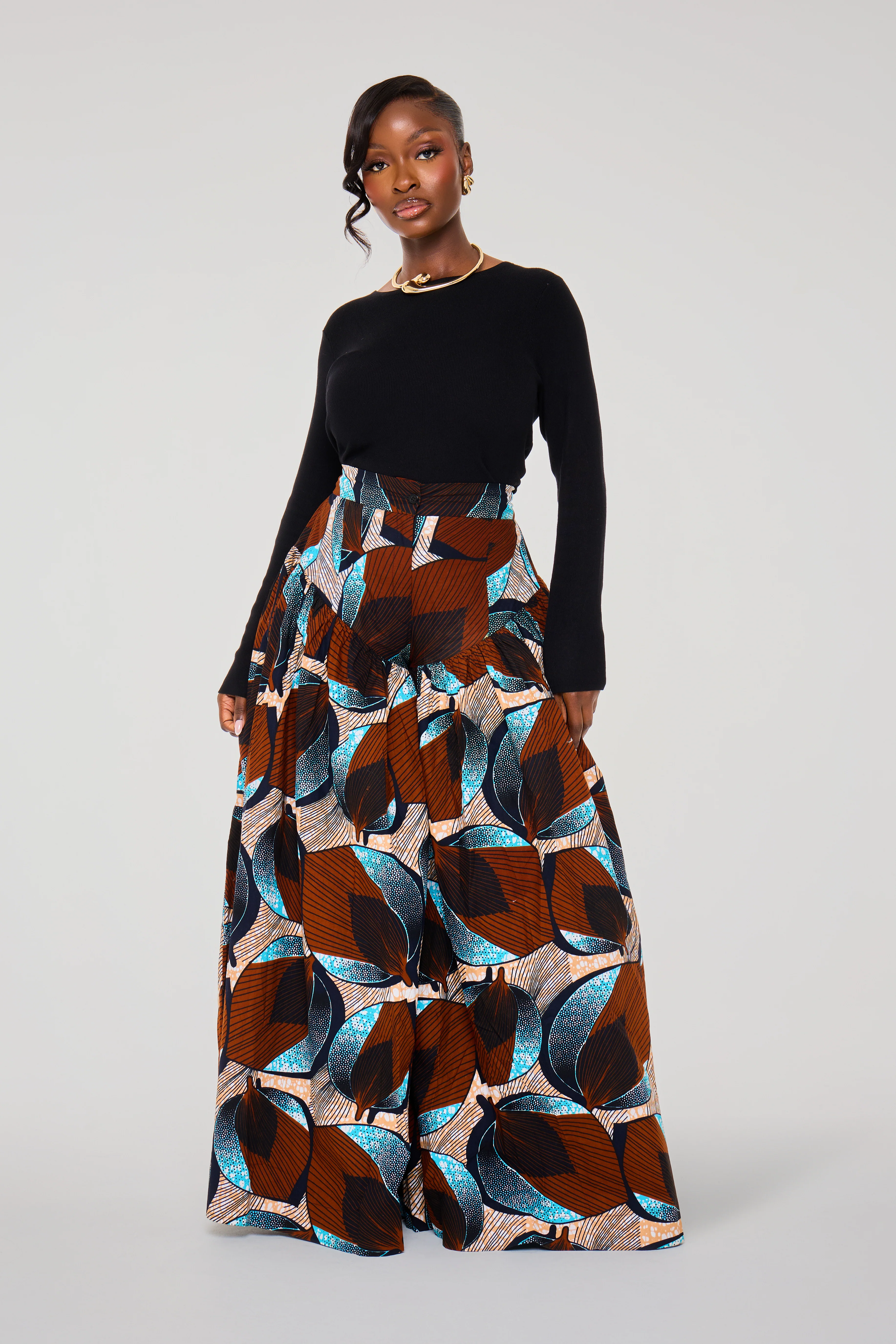 Littoral Wide Leg Trousers