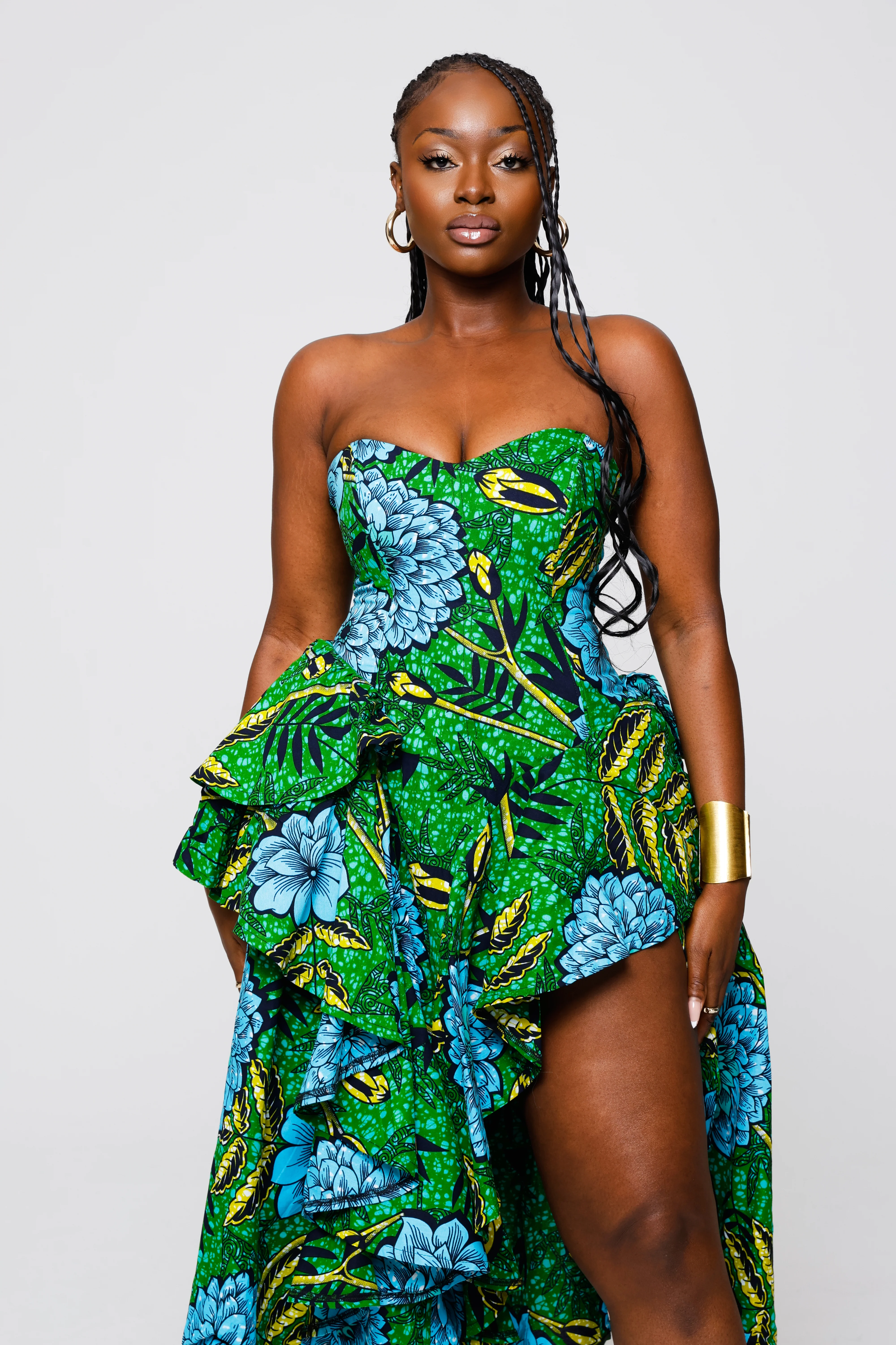 Farida Ruffled Dress - Image 2