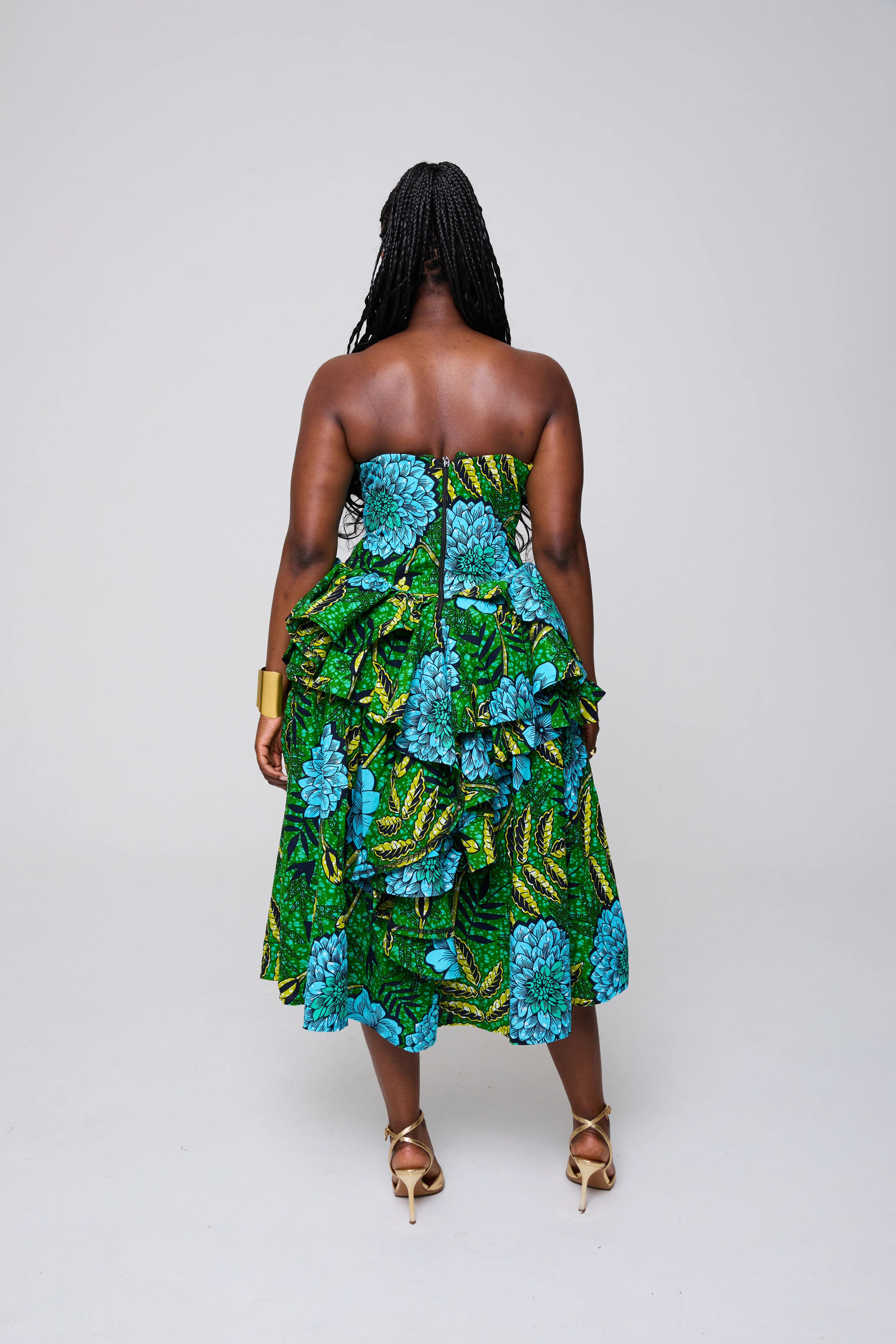 Farida Ruffled Dress - Image 3