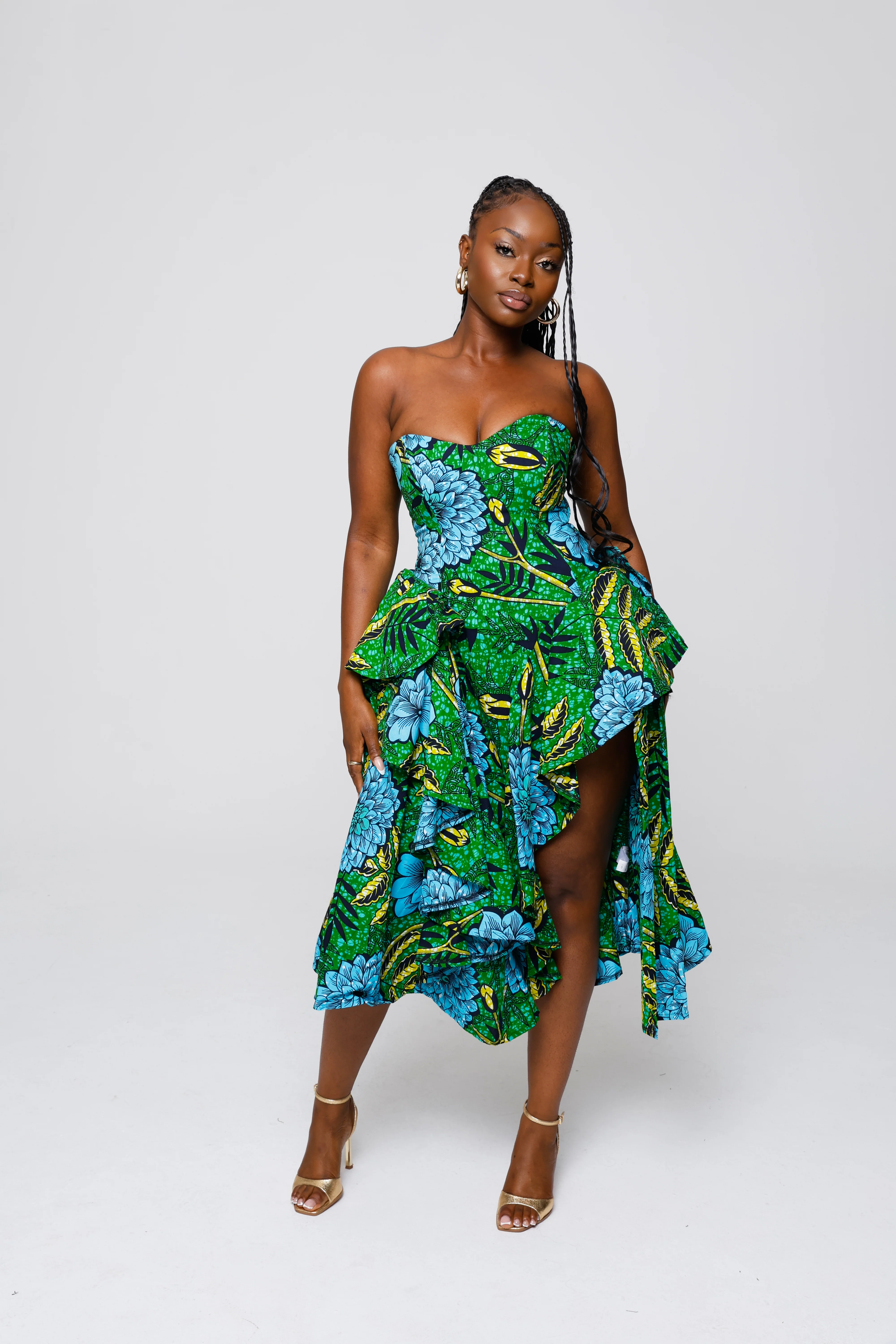 Farida Ruffled Dress - Image 4