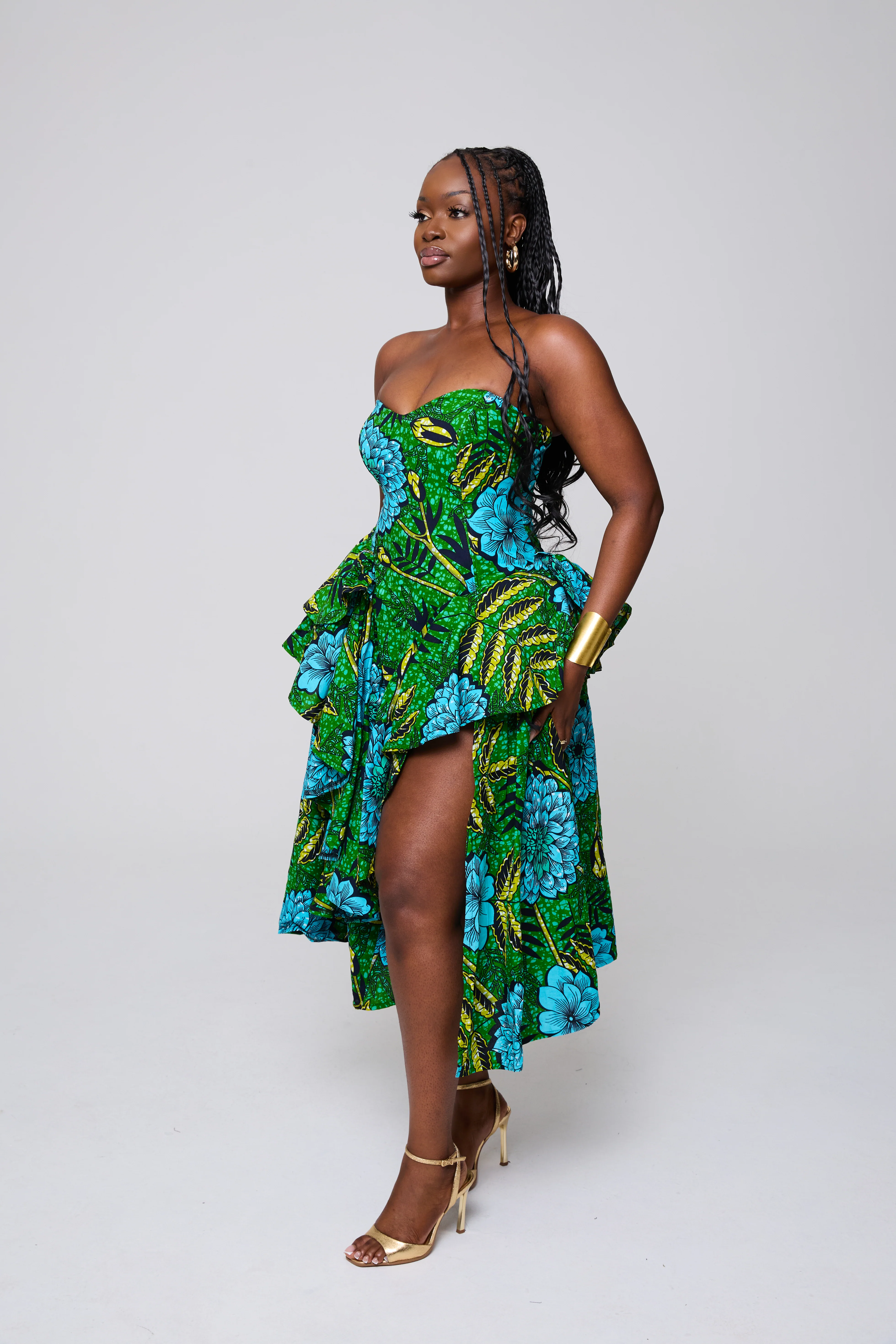 Farida Ruffled Dress - Image 5