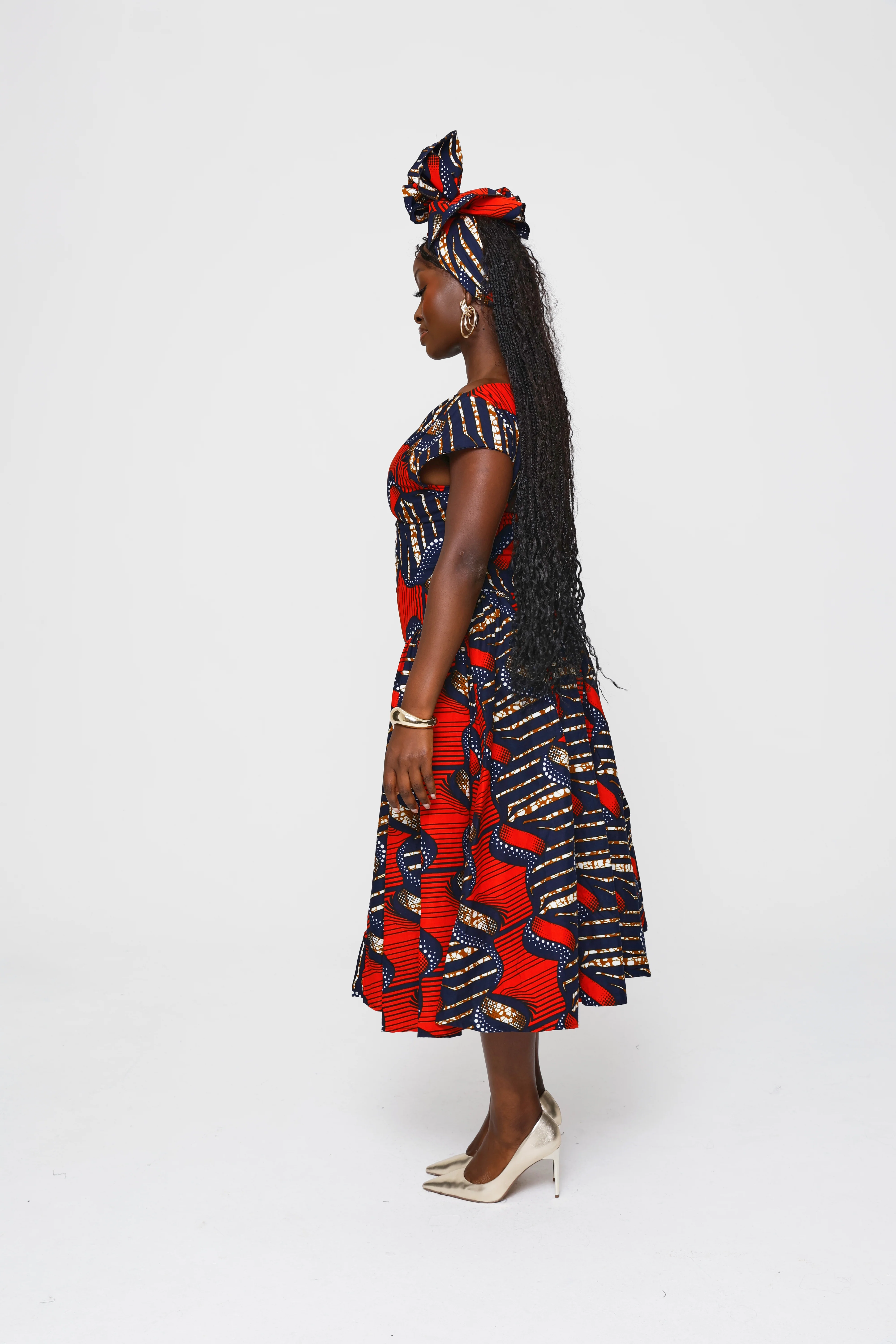 Ewane Open Back Dress - Image 5