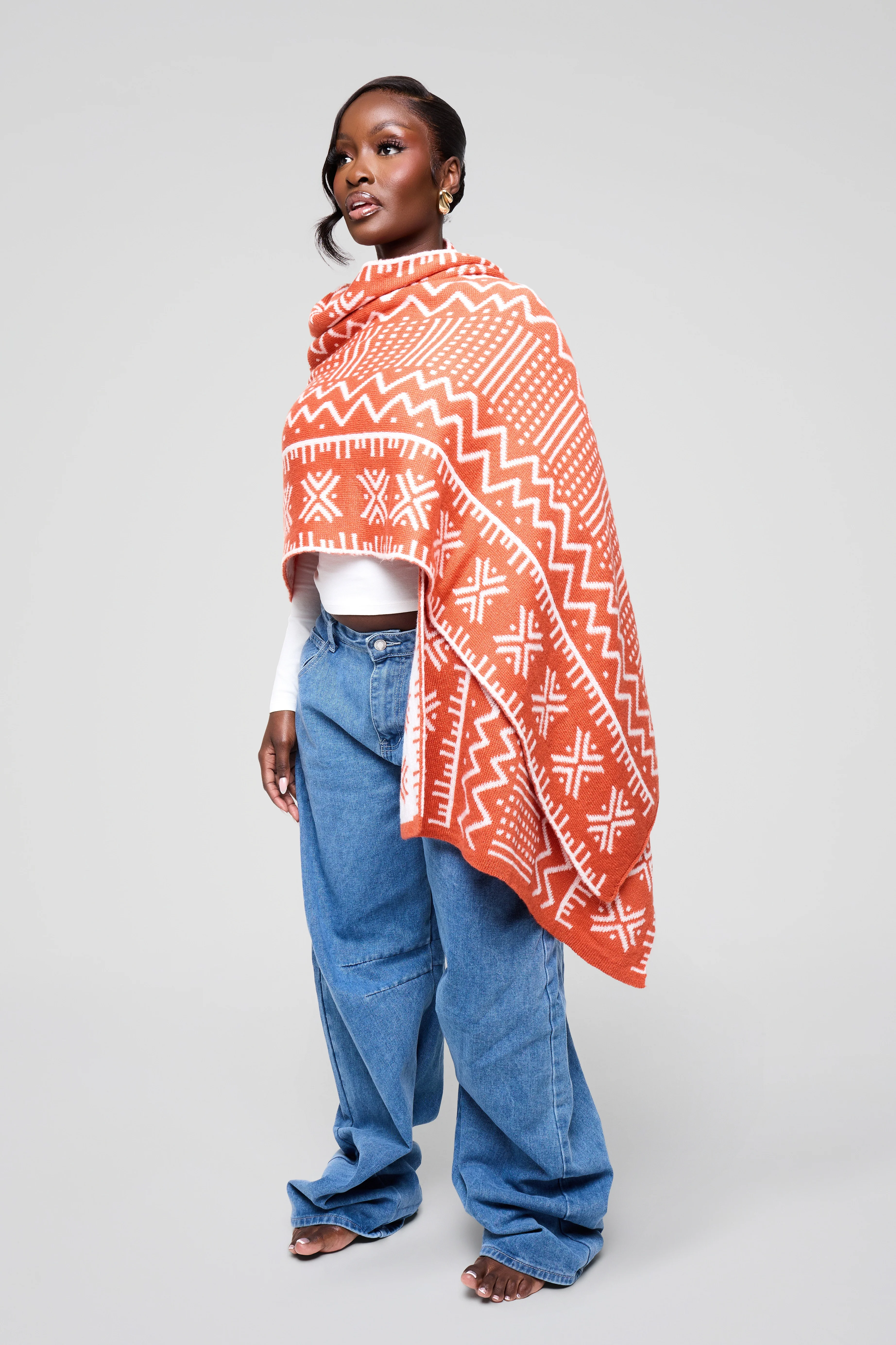 Mbongo Flames Scarf - Image 3