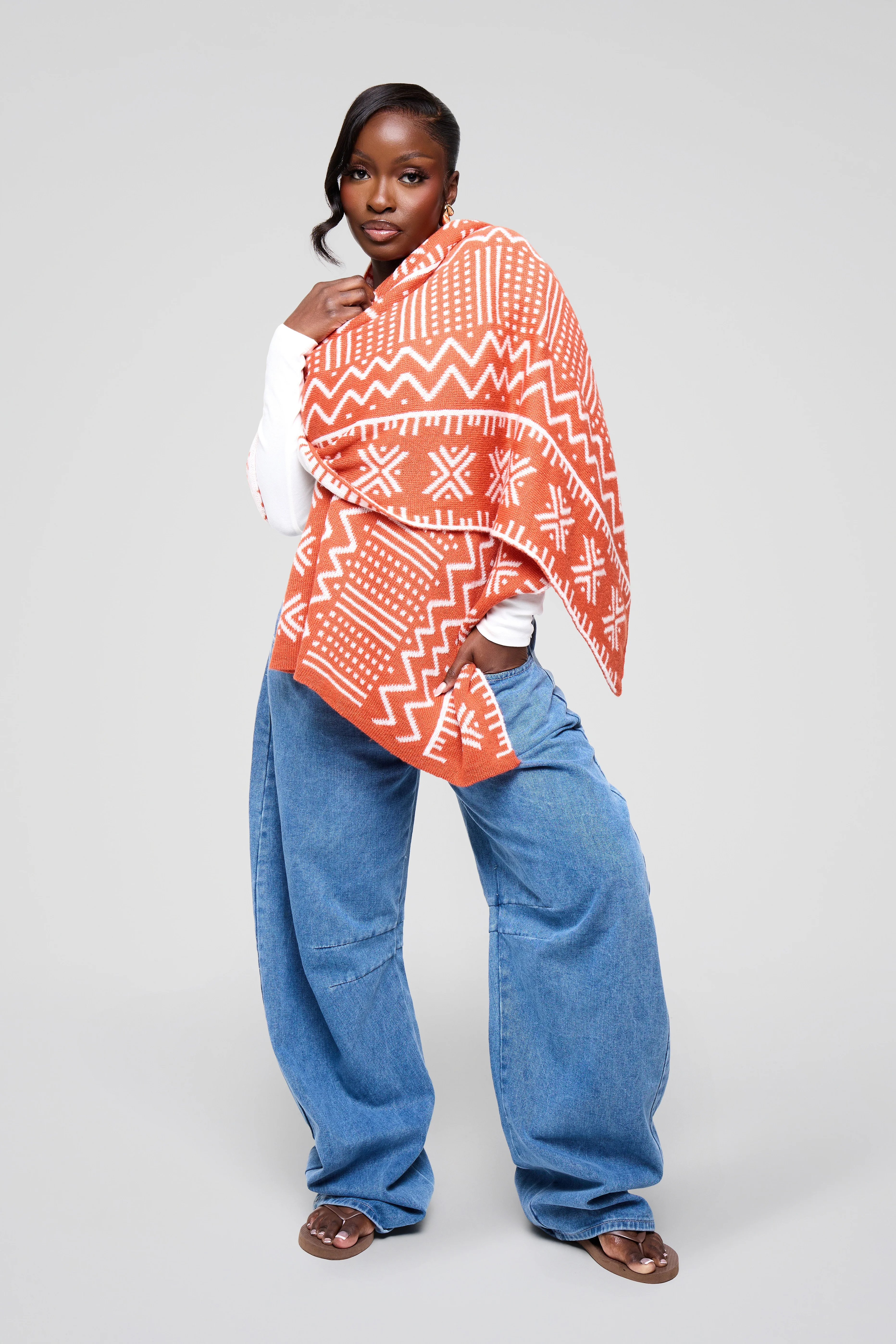 Mbongo Flames Scarf - Image 5