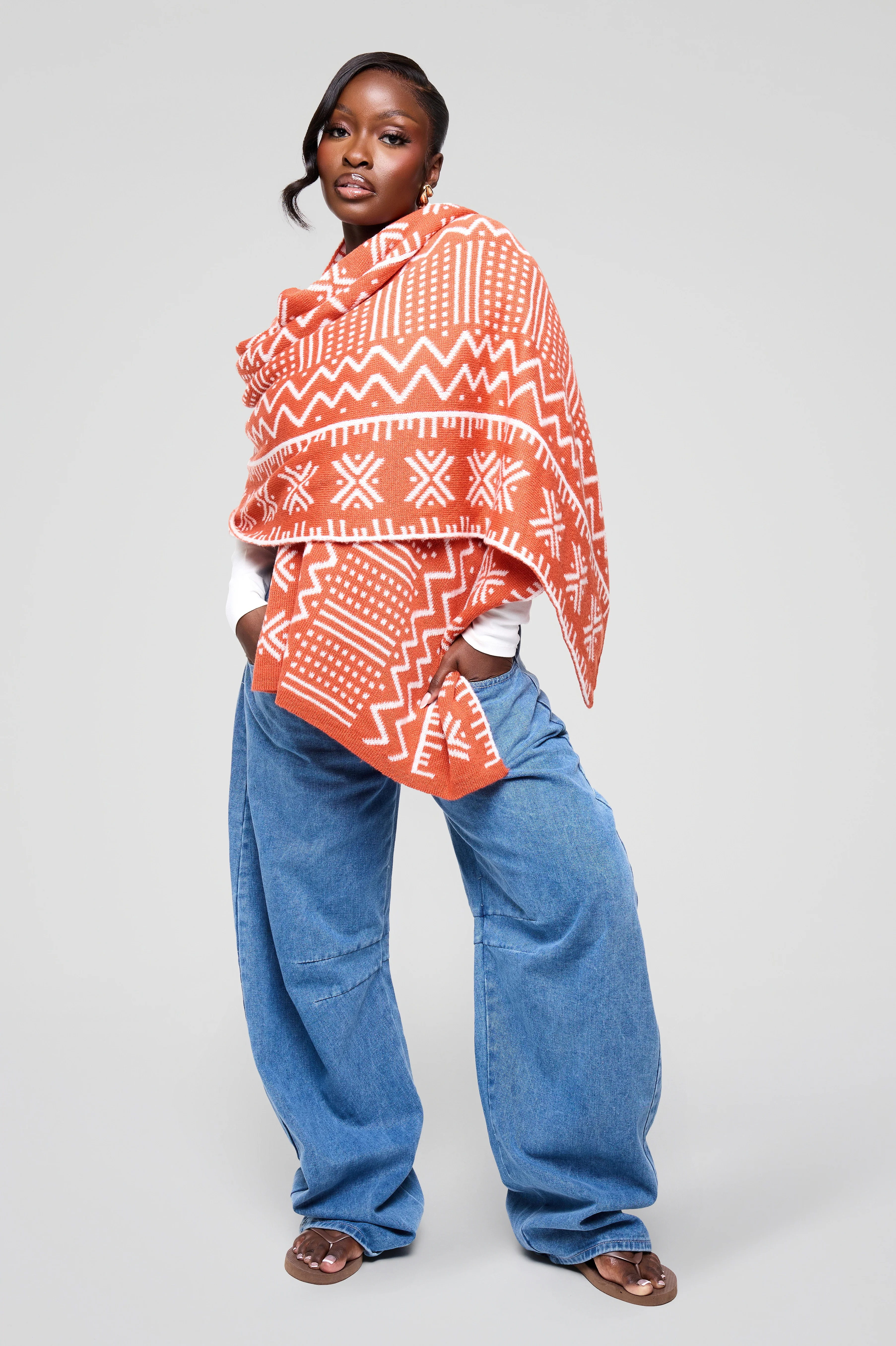 Mbongo Flames Scarf - Image 6