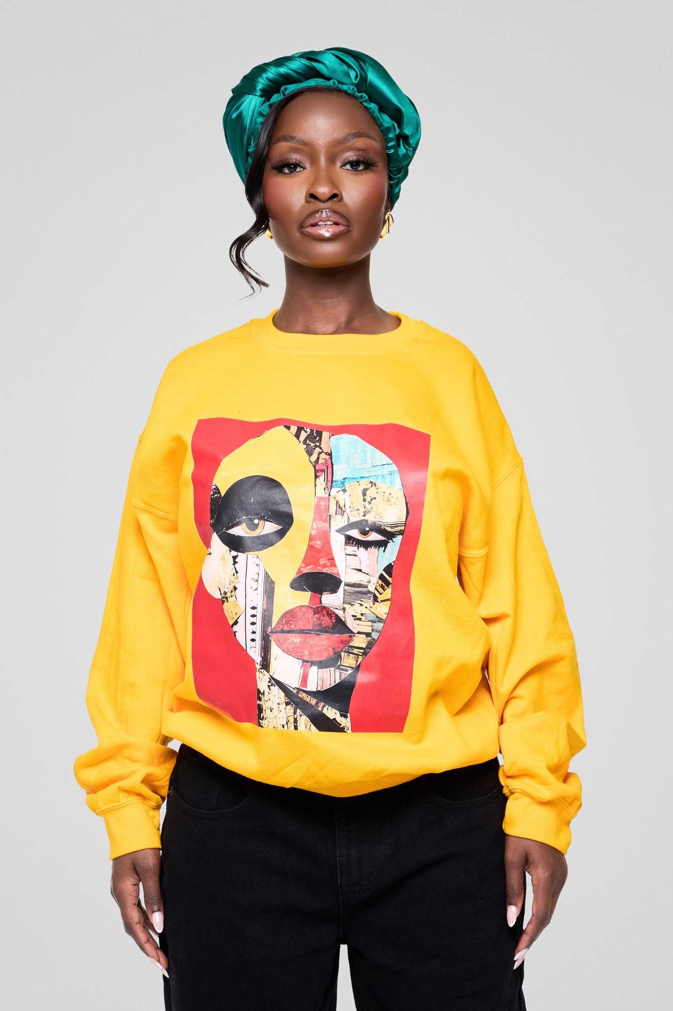 Patchwork Goddess Sweatshirt - Image 3